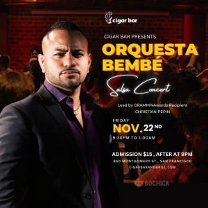 Salsa Night with Live Band: Orquesta Bembé - Saturday, November 22, 2025